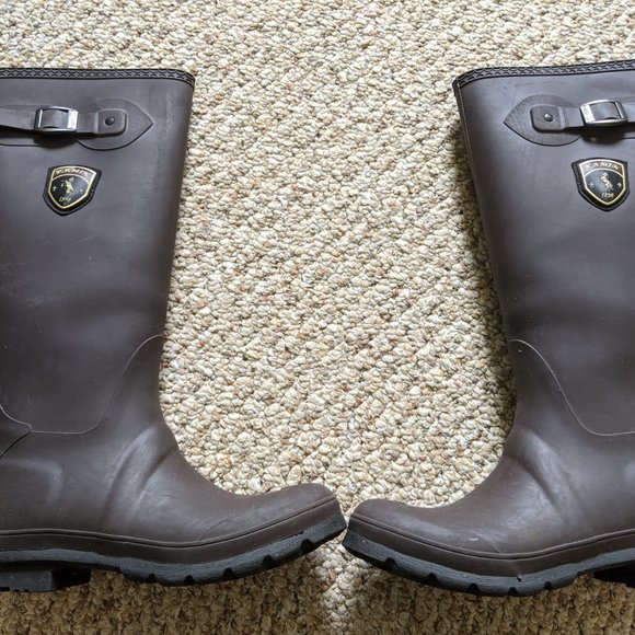 Kamik JENNIFER Rain Boots, Dark Brown - Picture 5 of 6